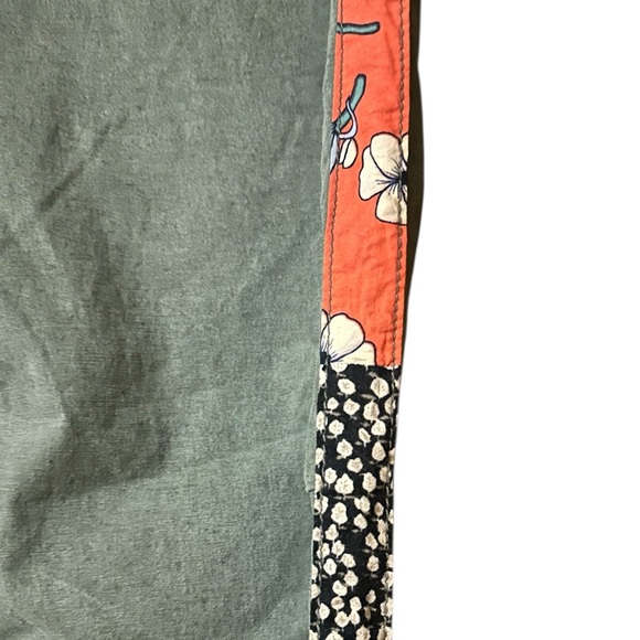 Anthropologie PilcroThe Wanderer Side-Striped Cargo Pants Olive Moss Green Sz 30 - Picture 8 of 13